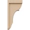 Ekena Millwork 7"W x 7"D x 14"H Wide Bryant Rough Cedar Woodgrain TimberThane Corbel, Primed Tan CORUR07X07X14BRYRCPR - alternate 2